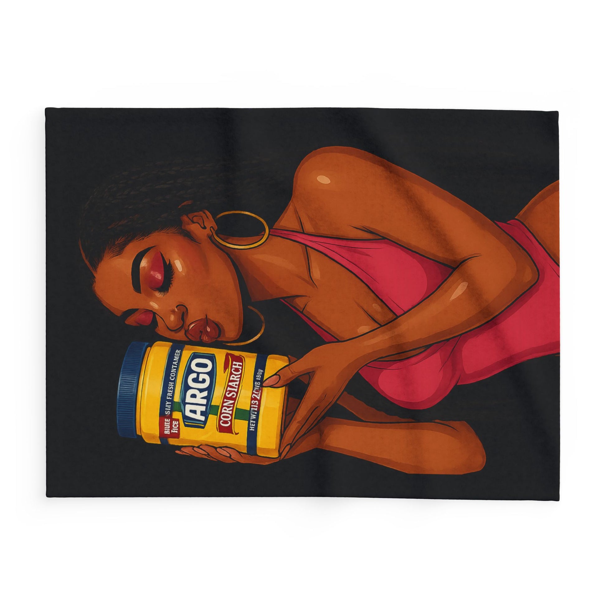 Fleece Blanket Argo Cornstarch Lover