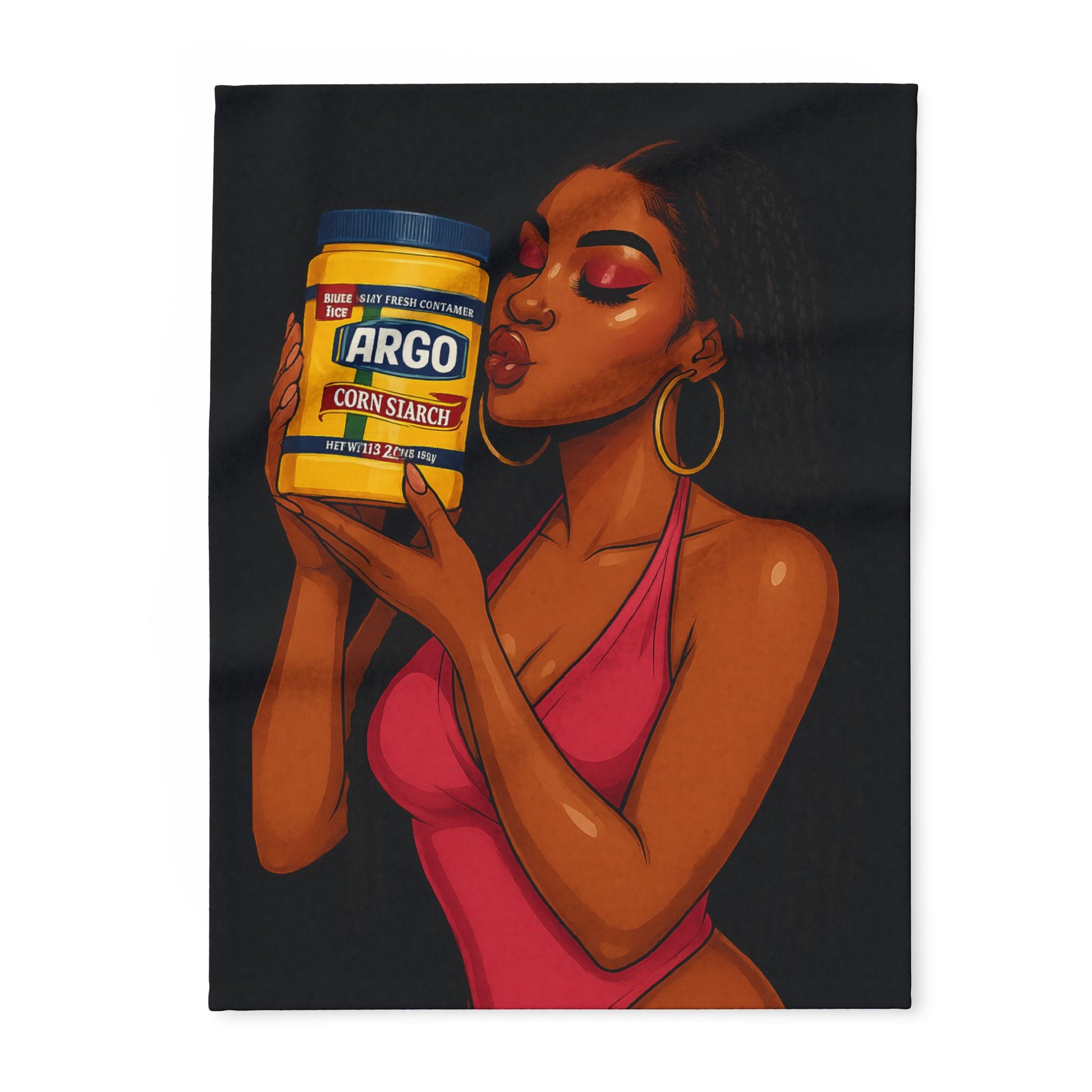 Fleece Blanket Argo Cornstarch Lover